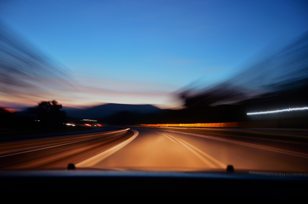 Car, driving, road — How Do Modern Trucks Strike a Balance Between Power and Fuel Efficiency?