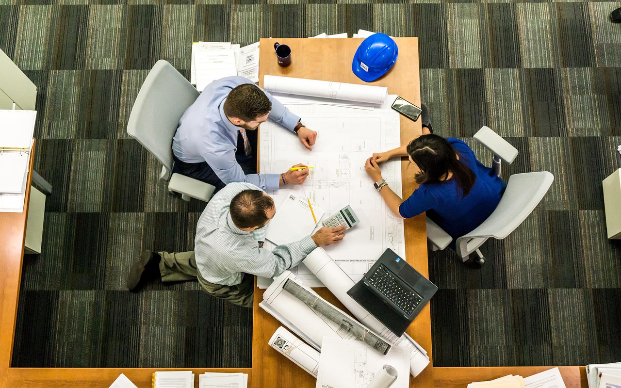Meeting, business, architect — Top Event Production Services in San Francisco